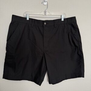 Brahma Men’s Shorts Canvas Black Relaxed Fit Size 42 Rugged 9” Inseam